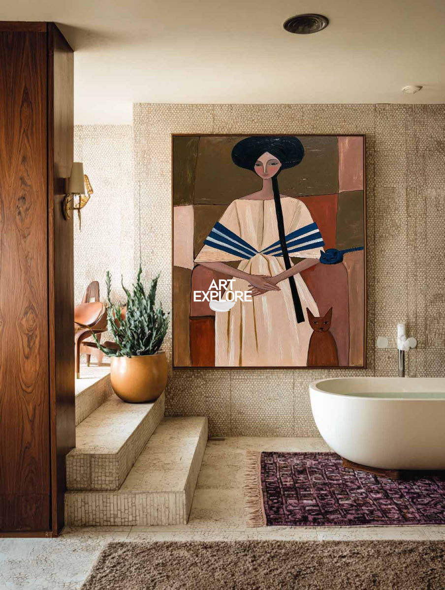 Woman Wall Art #ABAV843