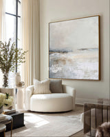 Serene Haze Cloud Art | Modern Minimalist Wall Decor Canvas ArtExplore