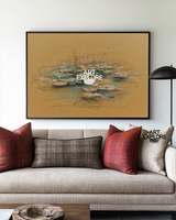 Serene Pond Scene Artwork – Horizontal Wall Canvas for Home by ArtExplore