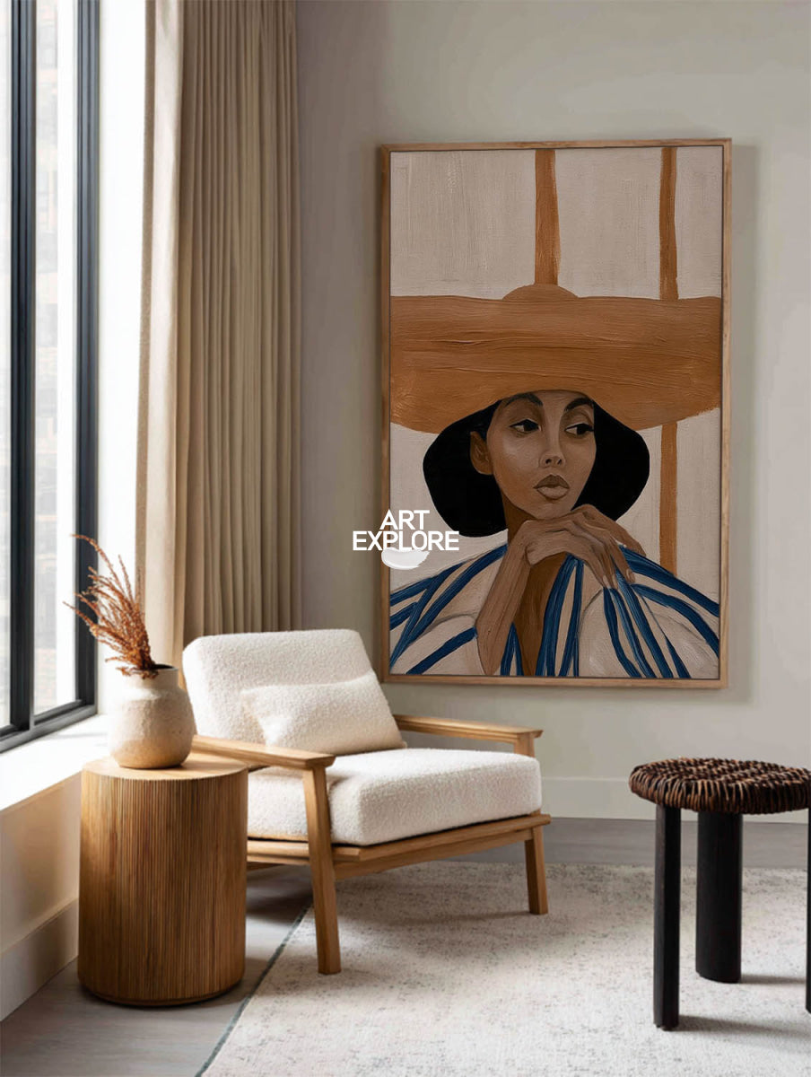 Woman Wall Art #ABAV845