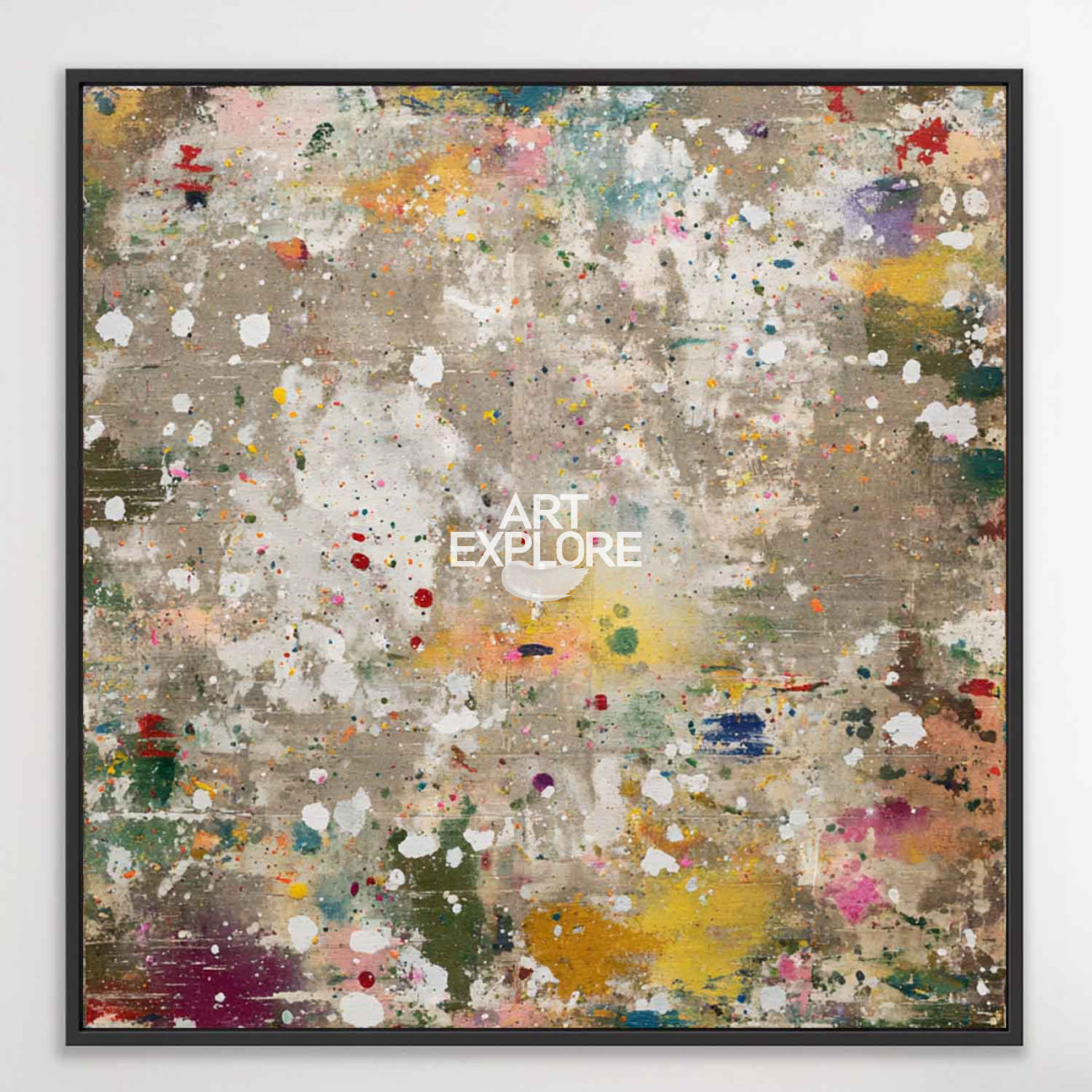 Textured Wabi-sabi Brown Minimalist Painting, Oversized Handmade Wall Art on Canvas – ArtExplore