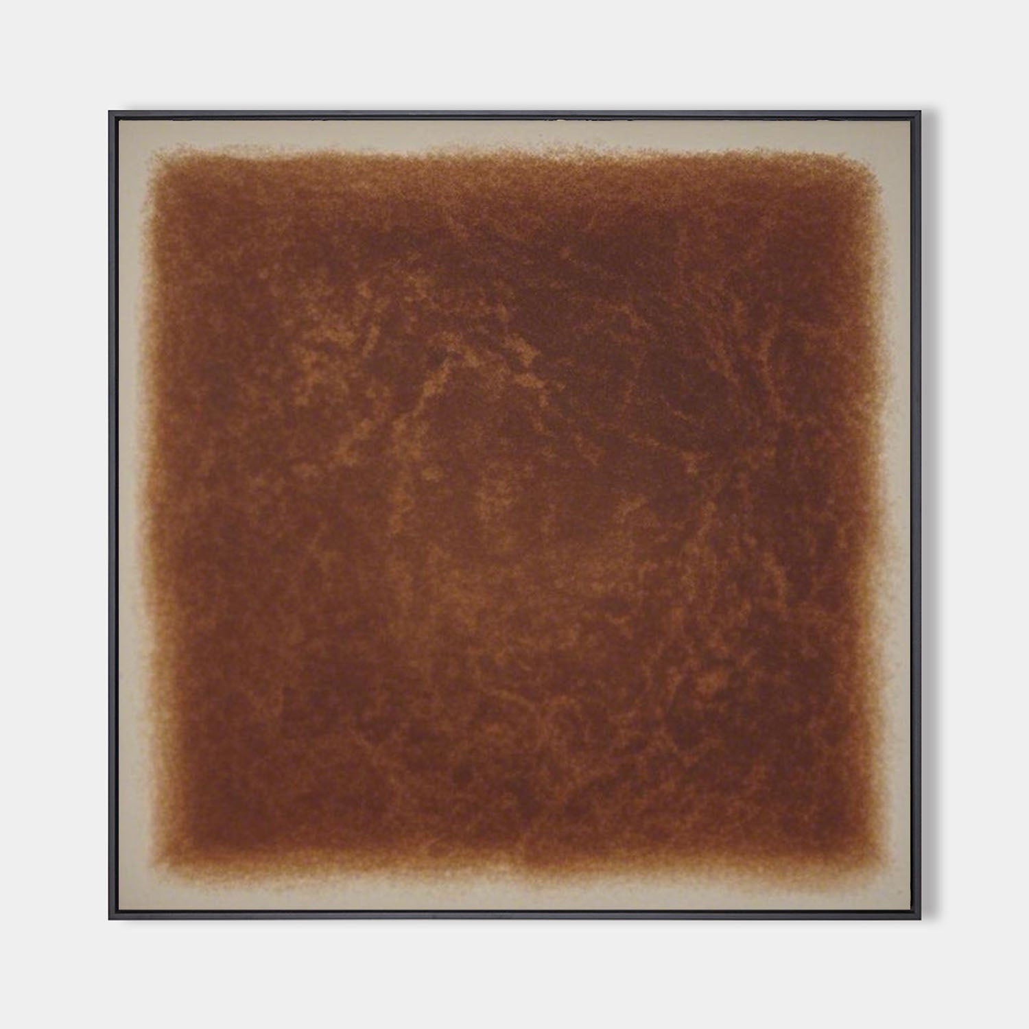 Wabi-sabi Brown Wall Art Large Pure Brown Textured Wall Art Brown Minimalist Art Livingroom Painting