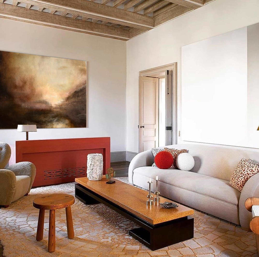 modern large abstract landscape painting acrylic landscape painting beautiful landscape abstract landscape wall art