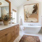 Wabi-sabi Beige Abstract Wall Art Neutral Beige Texture Painting Large Beige Abstract Painting