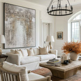 Large Beige And Gold Abstract Painting On Canvas Contemporary Abstract Painting Extra Large Modern Abstract Art Big Painting For Living Room