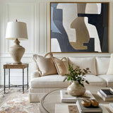 oversized wall art large abstract wall art modern abstract art geometric patterns painting