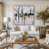 Impressionist Seascapes Coastal Abstract Wall Art Modern Coastal Artwork