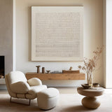 Beige Wabi Sabi Wall Art Modern Beige Texture Abstract Wall Art Large Canvas Art Minimalist Modern Wall Decor