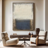 Brown Acrylic Painting On Canvas Extra Large Beige Minimal Canvas Art Abstract Minimalist Modern Wall Art