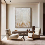 Original Beige White Abstract Canvas Art Contemporary Art Modern Abstract Painting On Canvas Acrylic Large Abstract Canvas Wall Art