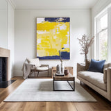 Orange Abstract Art Textured Abstract Painting Big Wall art Huge Wall Decor