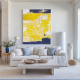 Orange Abstract Art Textured Abstract Painting Big Wall art Huge Wall Decor