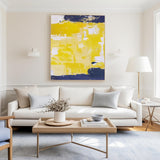 Orange Abstract Art Textured Abstract Painting Big Wall art Huge Wall Decor