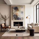 Colorful Painting Colorful Abstract Decor Painting Large Colorful Canvas Wall Art