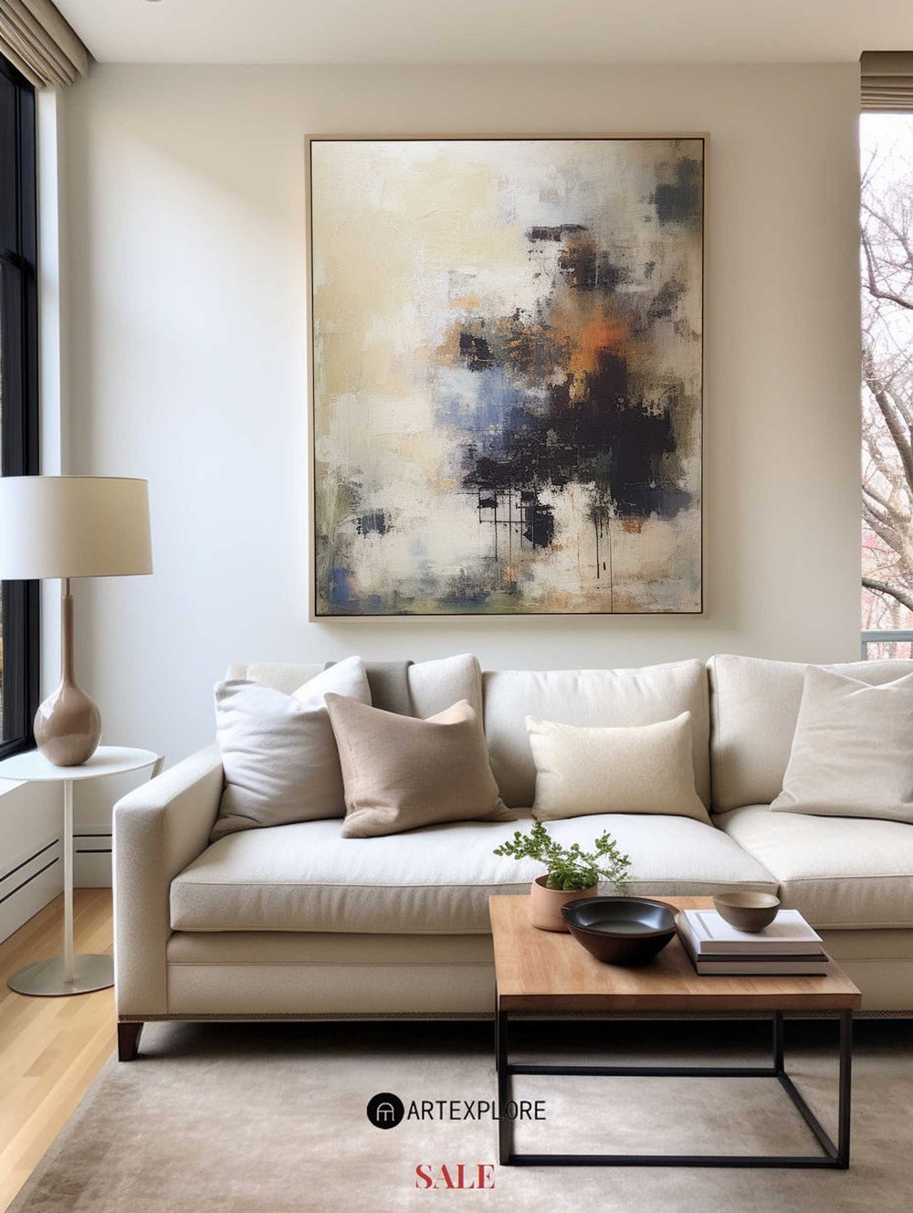 Modern Abstract Painting #ABAV395