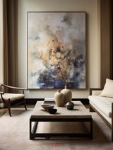 Colorful Minimalist Painting Modern Large Colorful Abstract Wall Art Livingroom Painting For Sale