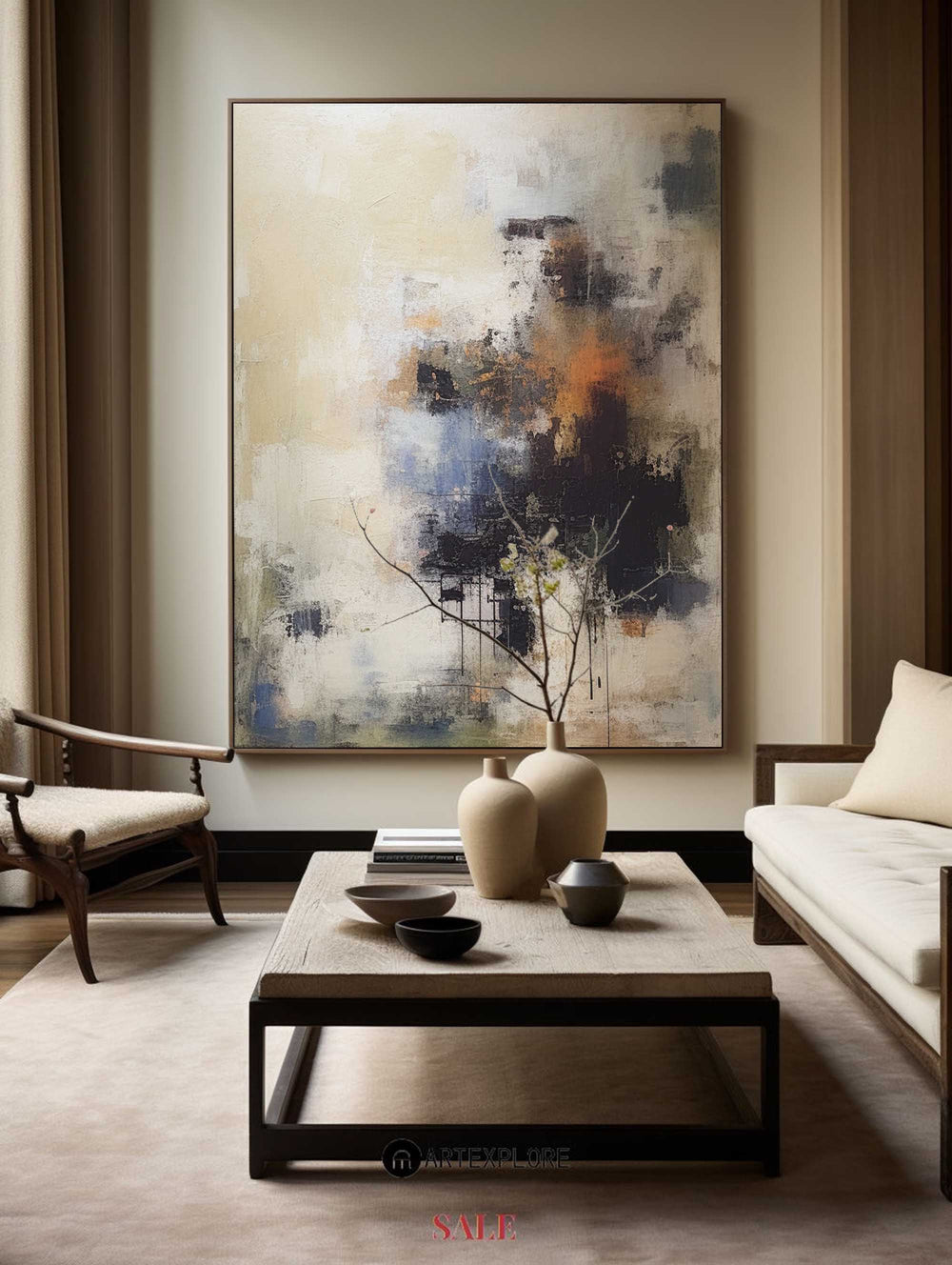 Modern Abstract Painting #ABAV395