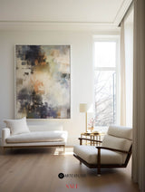 Colorful Painting Colorful Abstract Decor Painting Large Colorful Canvas Wall Art