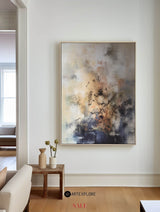 Colorful Minimalist Painting Modern Large Colorful Abstract Wall Art Livingroom Painting For Sale