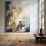 Colorful Abstract Painting Colorful Minimalist Painting Large Colorful Livingroom Painting