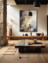 Colorful Abstract Painting Colorful Minimalist Painting Large Colorful Livingroom Painting