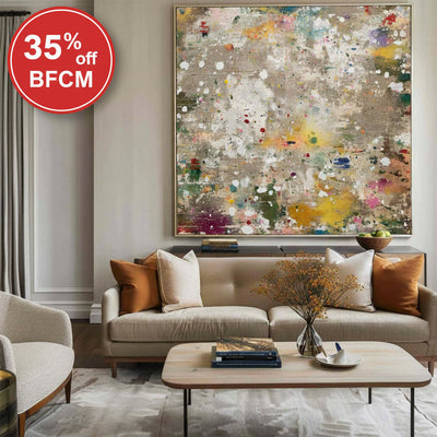 Brown Wabi-sabi Canvas Art #ABAS327