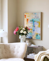 Bright Abstract Art Extra Large Colorful Abstract Painting For Sale |Artexplore