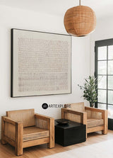 Beige Wabi Sabi Wall Art Beige Texture Wall Art Large Canvas Art Minimalist Wall Art For Livingroom