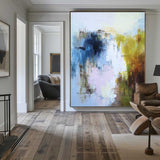 Large Abstract Seascape Painting On Canvas Huge Beach Wall Art Canvas