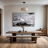 Black White And Grey Abstract Art Large Modern Gray abstract Canvas Art