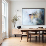 Origianl Extra Large Abstract Ocean Painting On Canvas Beach Acrylic Painting For Living Room