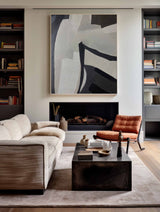 Large Black And Brown Artwork Oversized Framed Wall Art Large Wall Art