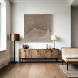 Brown Minimalist Brown Wall Art 3d Texture Canvas wall art Wabi-sabi Brown Abstract Painting