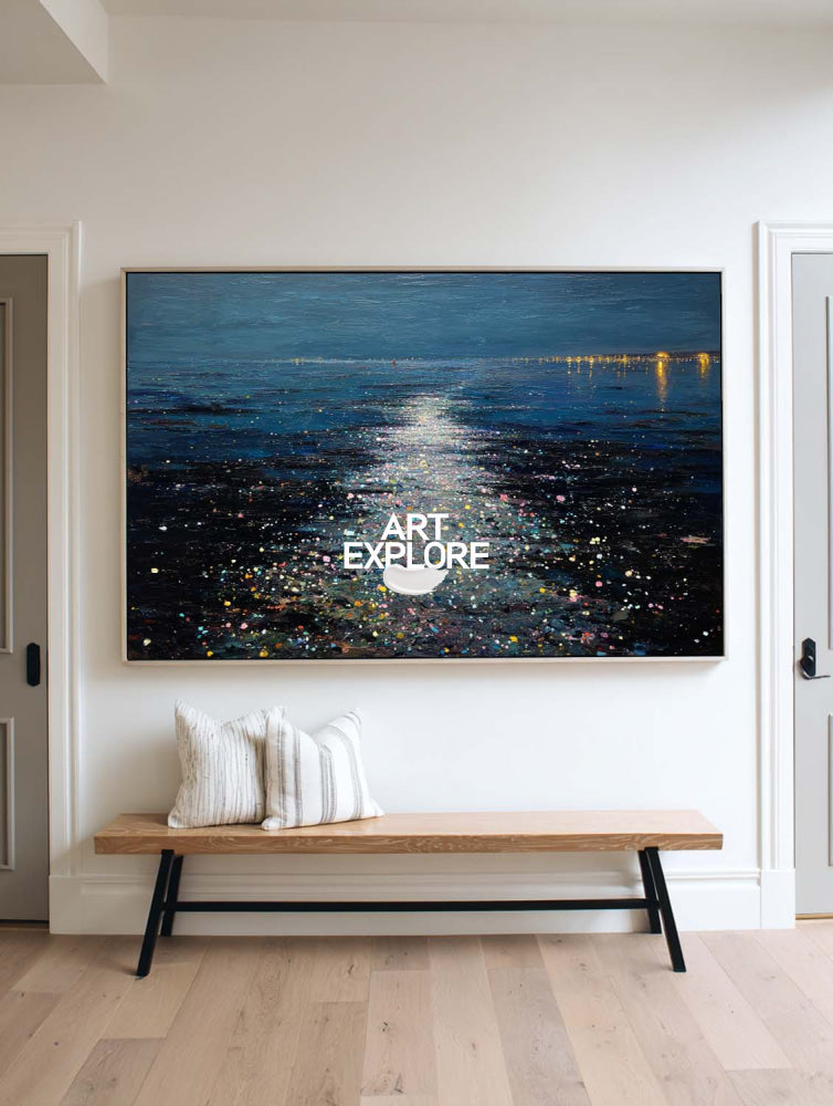 Night Seascape Art #ABSH73