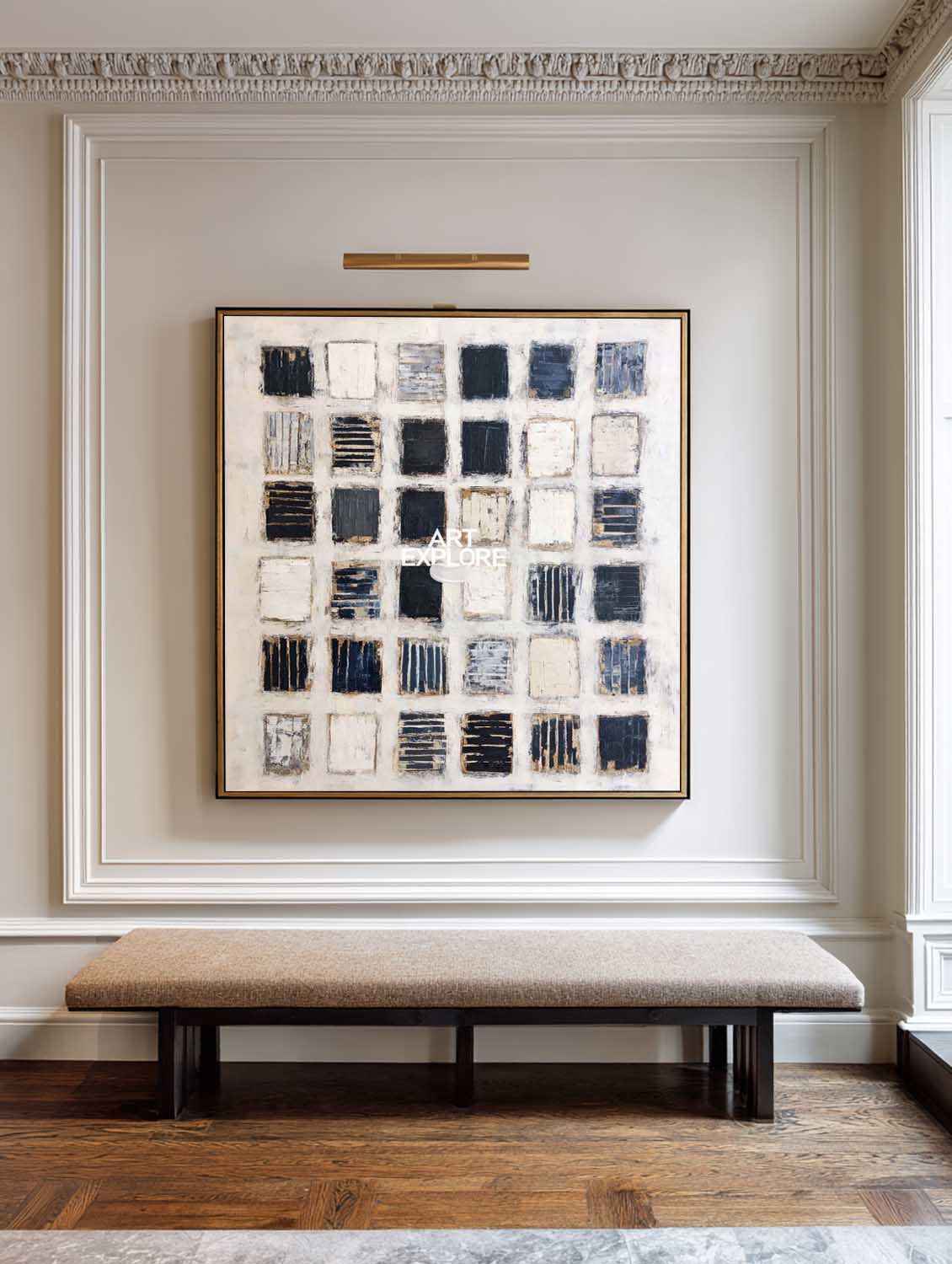 Wabi-sabi Black White Art #ABAS349