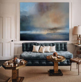 Large Seascape Wall Art Oversized Beach Wall Art Horizontal Coastal Wall Art For Sale