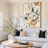 Large Beige Texture Paintings Beige Minimalist Wall Art Oversized Beige Abstract Fine Art For Sale