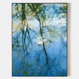 Green Scenery Impressionist Oil Painting – Vertical Canvas Wall Art for Modern Decor| ArtExplore