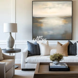 Large Lake Wall Art Texture Landscape Wall Art Luxury Modern Minimalist Landscape Painting For Sale