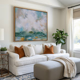 Ocean Acrylic Painting Large Beach Canvas Art Ocean Wave Art For Living Room