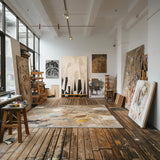 Modern Black And Beige Abstract Canvas Wall Art Earth Tone Minimalist Art Minimalist Painting