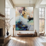 Large Colorful Minimalist Painting Modern Minimalist Abstract Wall Art For Sale