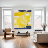 Orange Abstract Art Textured Abstract Painting Big Wall art Huge Wall Decor