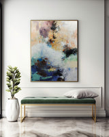 Large Colorful Minimalist Painting Modern Minimalist Abstract Wall Art For Sale