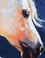 Famous Oil Paintings Of Horses White Horse Painting Framed Horse Wall Art