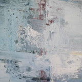 Large Blue Acrylic Abstract Painting Abstract Seascape Paintings Modern Abstract Painting