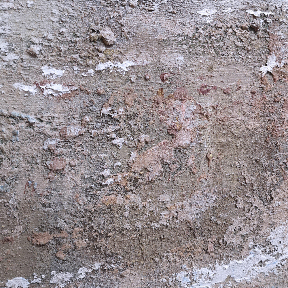 Square Grey And Rust Abstract Canvas Art Contemporary Textured Painting