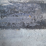 Beach Canvas Art Large Coastal Wall Art Contemporary Seascape Paintings Vertical Ocean Wave Art