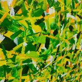 40'' X 40'' Modern Yellow Large Wall Art Abstract Square Paintings Artwork In Stock For Sale