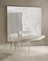 Beige Minimalist Abstract Painting Oversized Abstract Wall Art Minimal Acrylic Painting